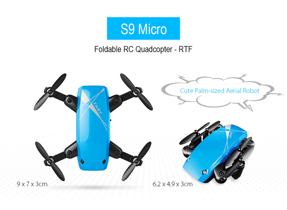 Mini Drone Dobrável para Selfies